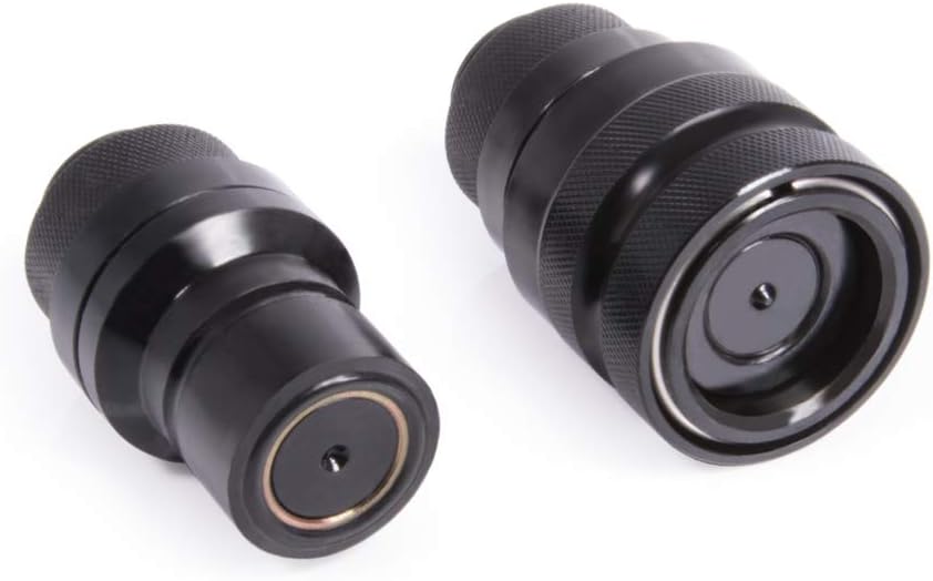 Alphacool 17561 Eiszapfen Schnellverschlusskupplungsset G1/4 AG - Deep Black Anschluss Wasserkuehlun