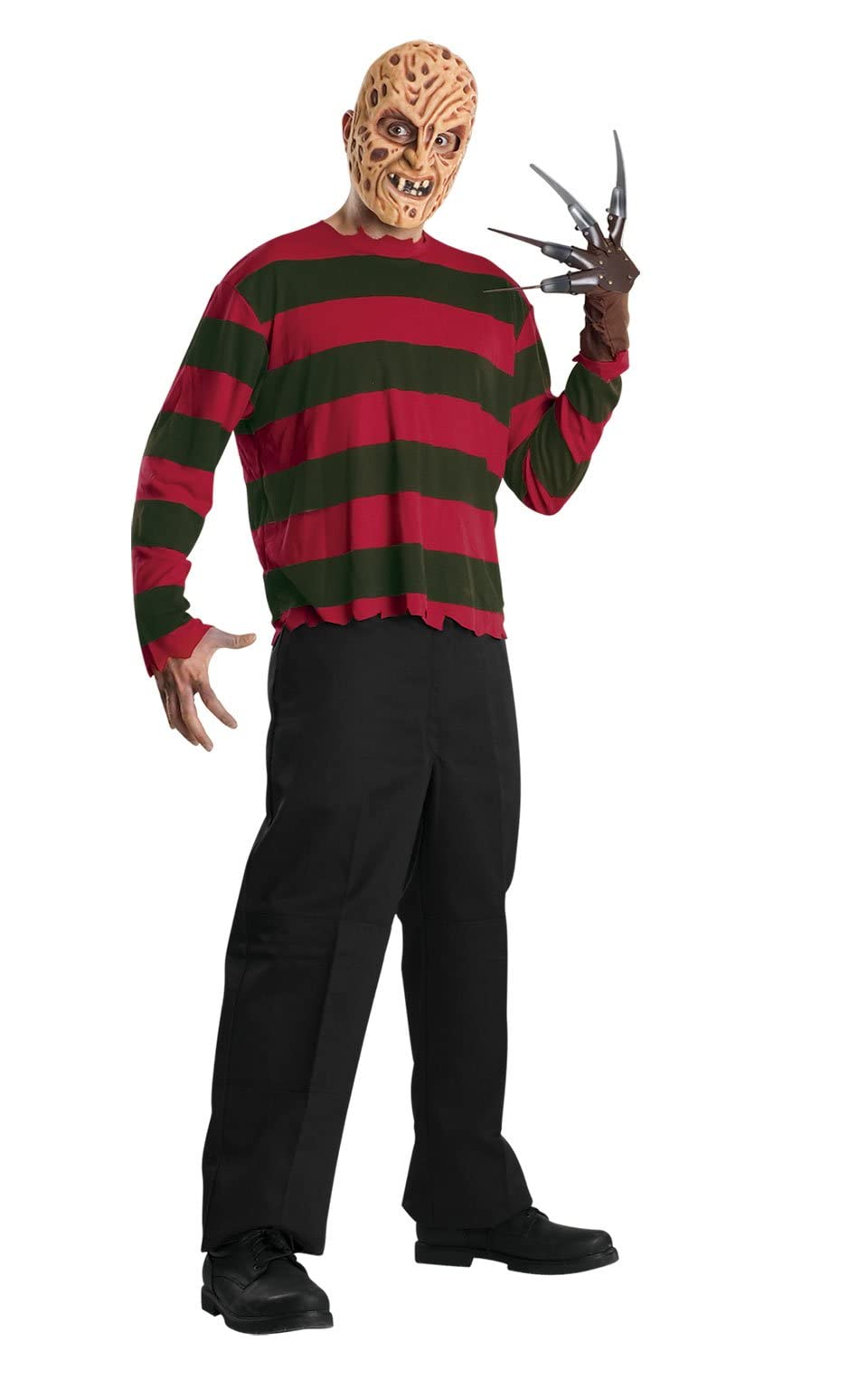 Rubie's offizielles Freddy Krueger Kostüm für Erwachsene, Standardgrösse