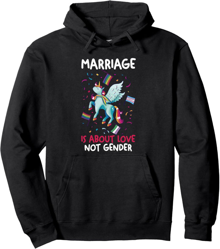 Homosexuell Lesbian Pride Ehe LGBTQ Pullover Hoodie