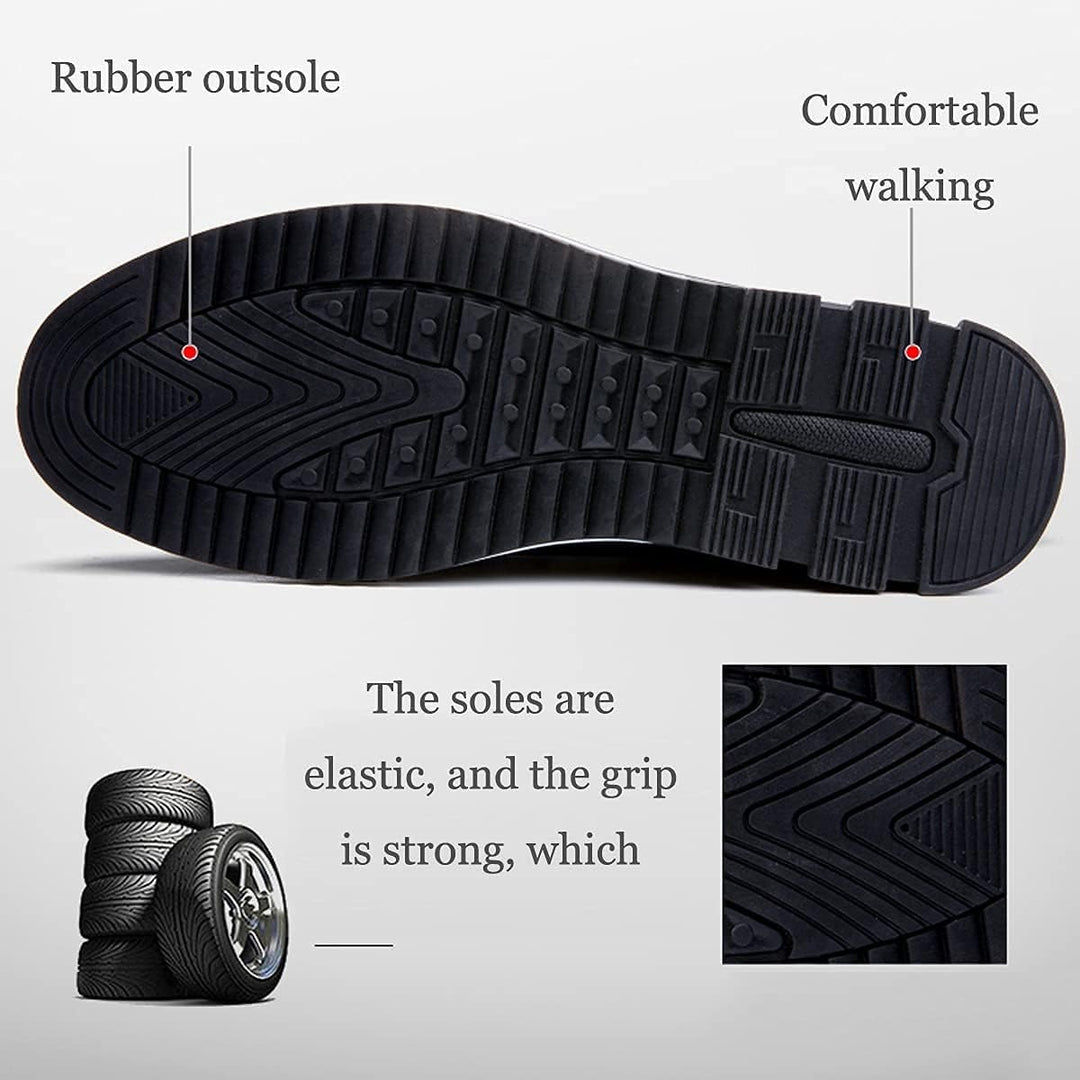 Asifn Herren Mokassins Herren Halbschuhe Klassischer Anzugschuhe Loafer Slipper Rutsch Atmungsaktive