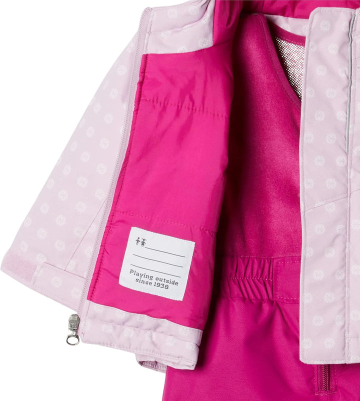 Columbia Unisex Kids Buga Set Snowsuit Romper 6/12 Aura Snowdaze, 6/12 Aura Snowdaze