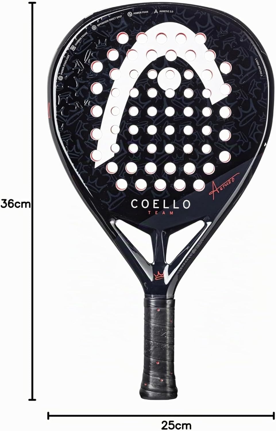 HEAD Coello Padelschläger-Paddel-Serie (Motion, Pro, Team) Unisex, Unisex