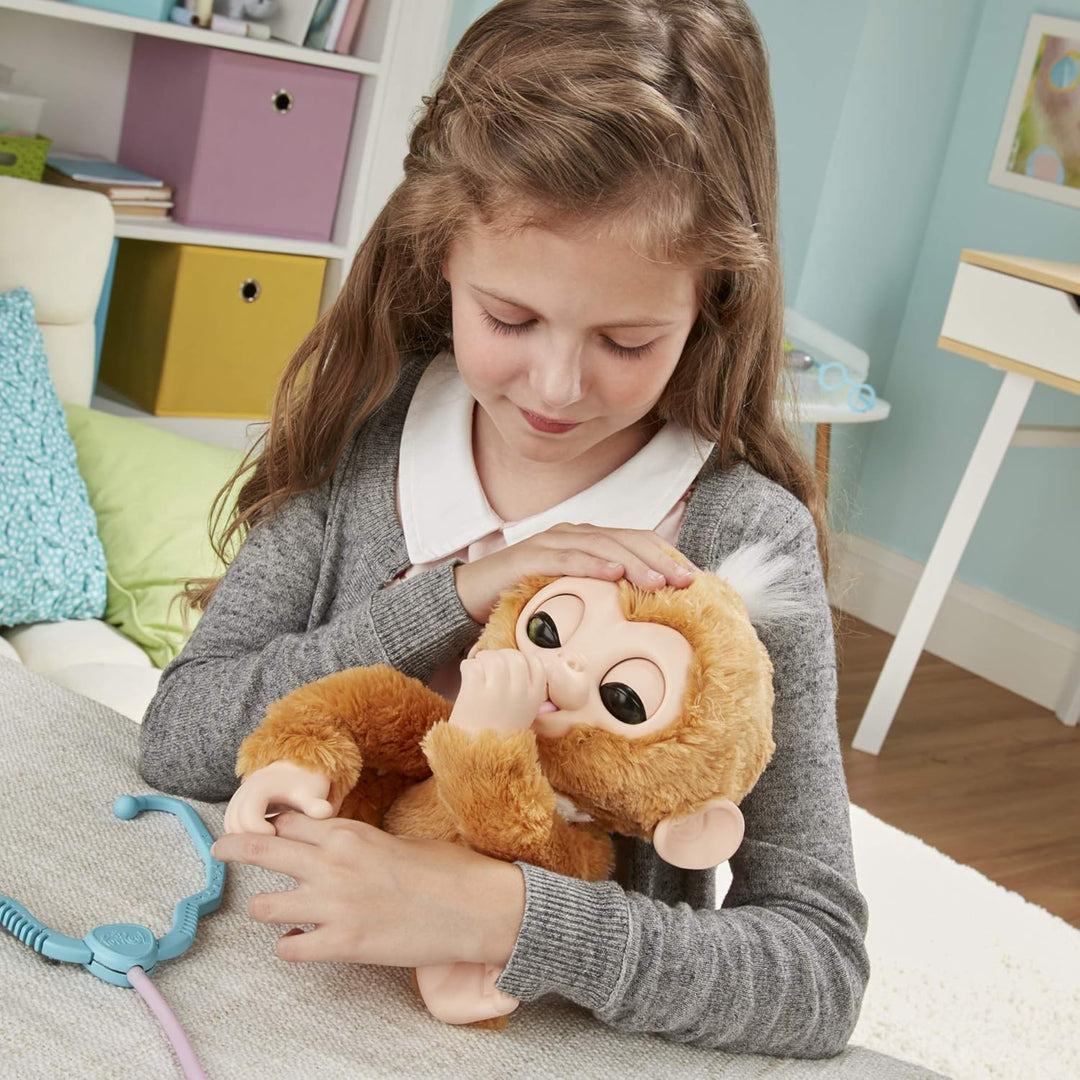 Hasbro FurReal E0367EU4 - Kleiner Patient Zandi interaktives Plüschtier