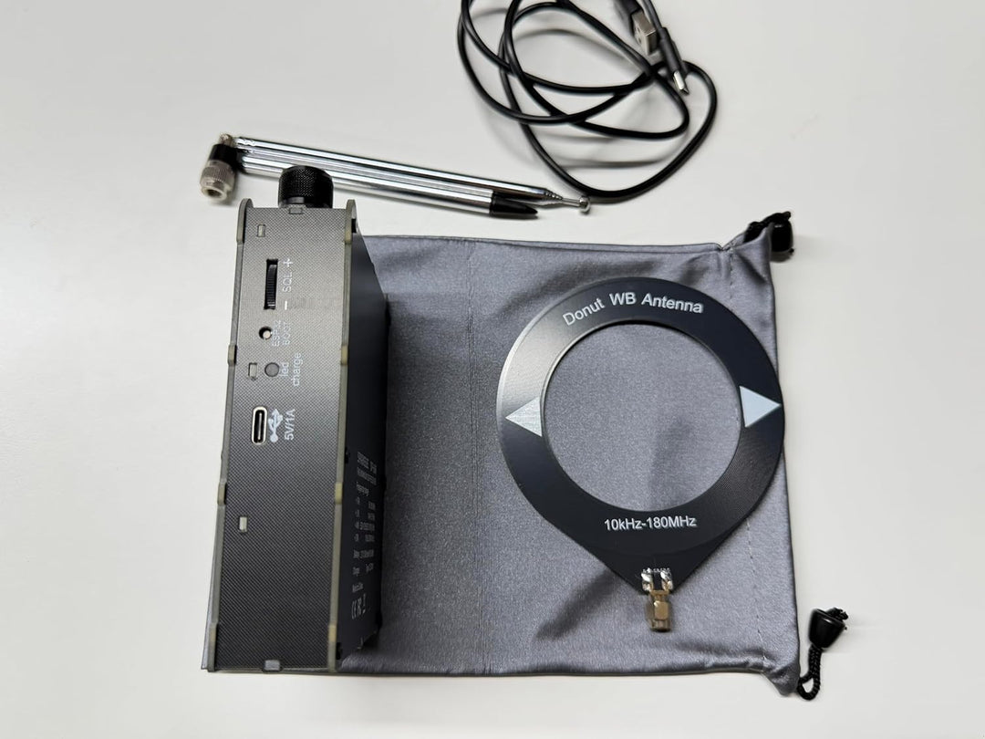 Raddy DP-666 Vollband DSP Radio mit TEF6686 Chip, AM/FM/LW/MW/SW RDS, 2,8" Touchscreen & Stylus, 500