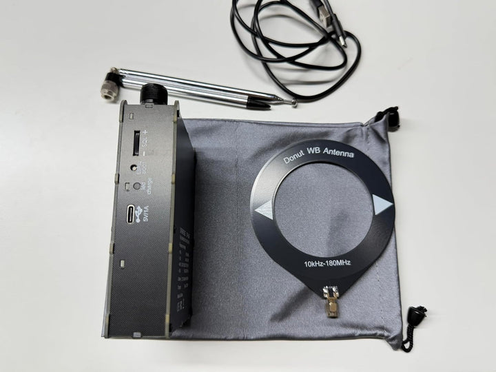 Raddy DP-666 Vollband DSP Radio mit TEF6686 Chip, AM/FM/LW/MW/SW RDS, 2,8" Touchscreen & Stylus, 500