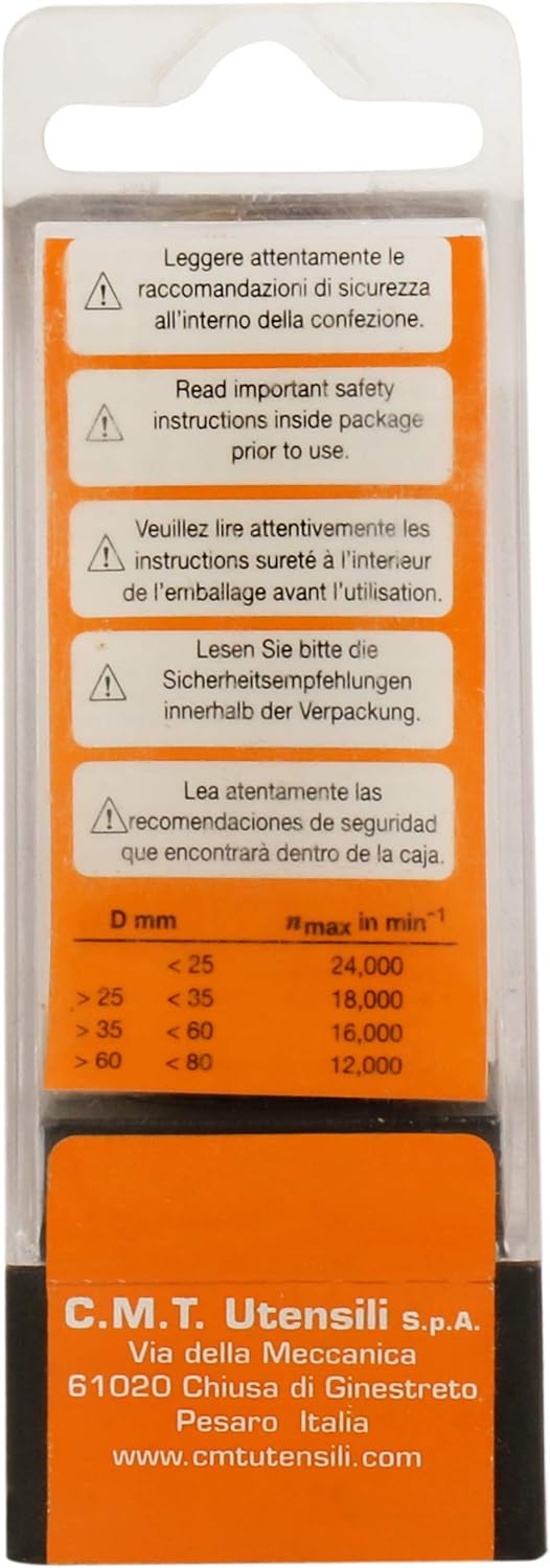 CMT Orange Tools 950.001.11 – Erdbeere Schutzbeschlag Z2 HWM S 8 D 4.76 D 9.5