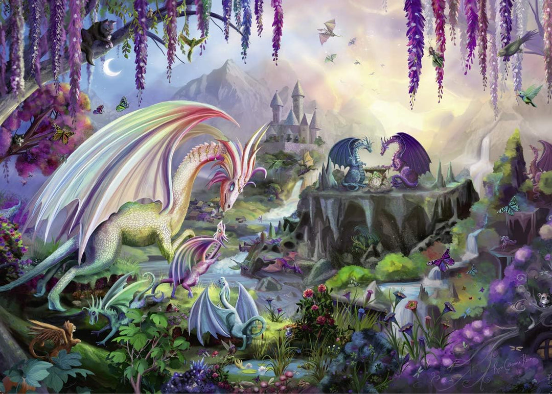 Ravensburger 16707 Drachen-Tal Puzzle mit 2000 Teilen,