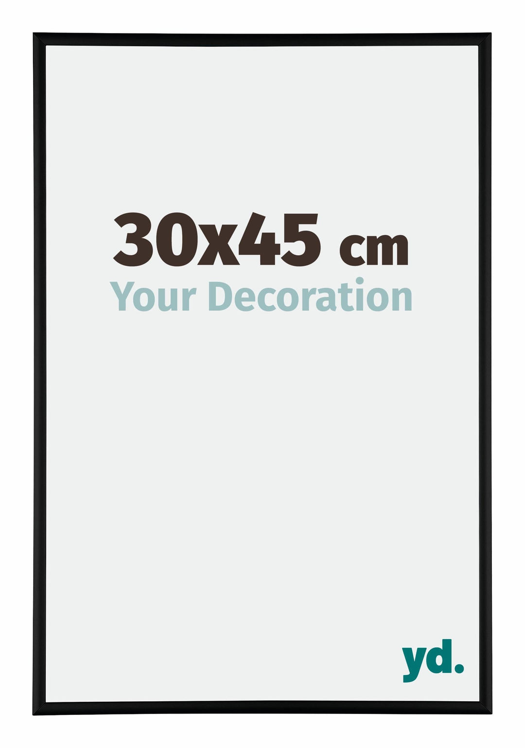 yd. Your Decoration - Bilderrahmen 30x45 cm - Bilderrahmen aus Aluminium mit Acrylglas - Antireflex