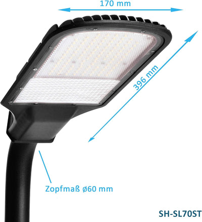 max K O M F O R T LED Strassenlampe Strassenleuchte Strassenlaterne Strassenbeleuchtung Parkplatzbel