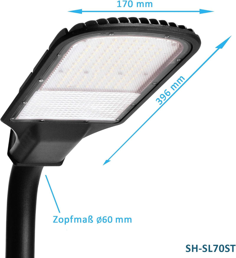 max K O M F O R T LED Strassenlampe Strassenleuchte Strassenlaterne Strassenbeleuchtung Parkplatzbel