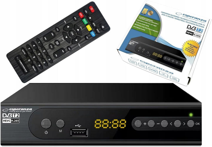 Esperanza EV106R TV Set-Top-Box-Kabel schwarz