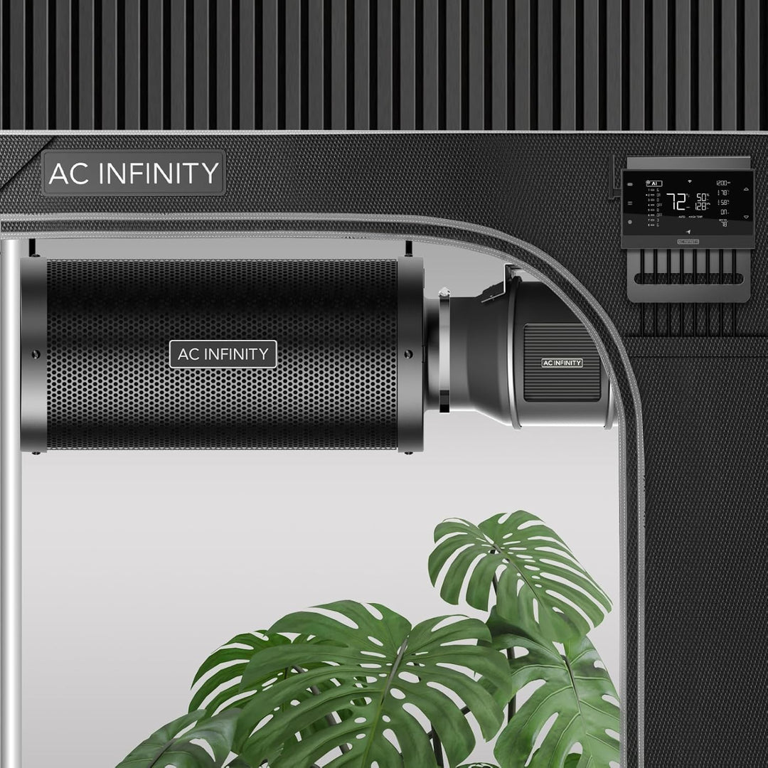 AC Infinity Luftkohlefilter XL, 15.2 cm, mit hochwertiger australischer Virgin Kohle, Vorfilter und