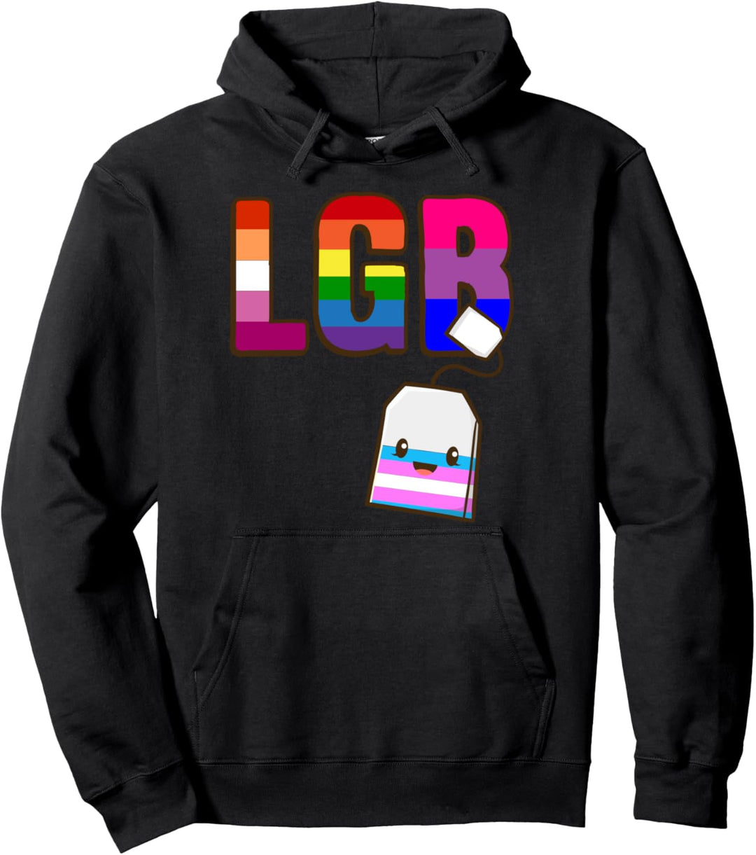 LGBTEA-Bekleidung für einen Transgender Pullover Hoodie