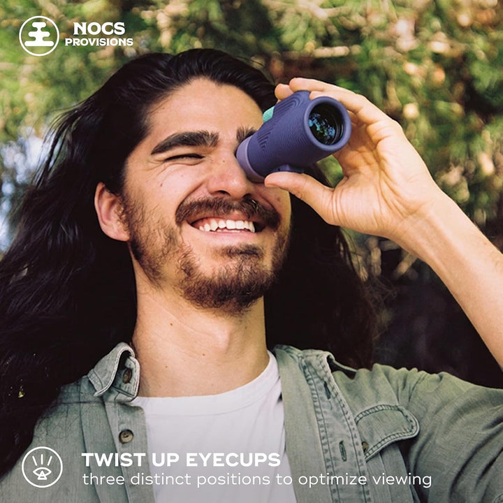 Nocs Provisions Zoom Tube 8x32 Monokular, Vogelbeobachtung &amp; Rucksackreisen | Teleskop mit 8-facher