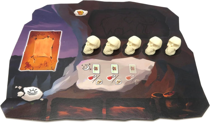 BGExpansions – Paleo Booster Pack | 75 Stück | 3D-Tokens für EIN immersives Steinzeiterlebnis | Komp