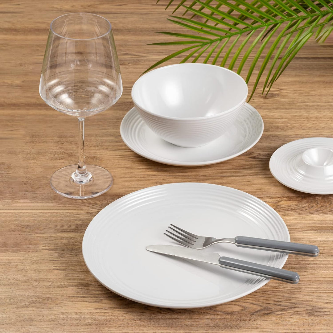 BRUNNER 0830143N.C7T Campinggeschirr Set für 2 Personen, Tête-À-Tête Spherica, 8-teilig
