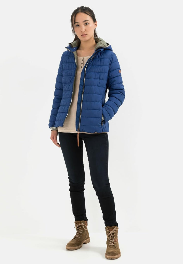Camel Active Womenswear Damen 3309706R48 Jacke,, Cobalt