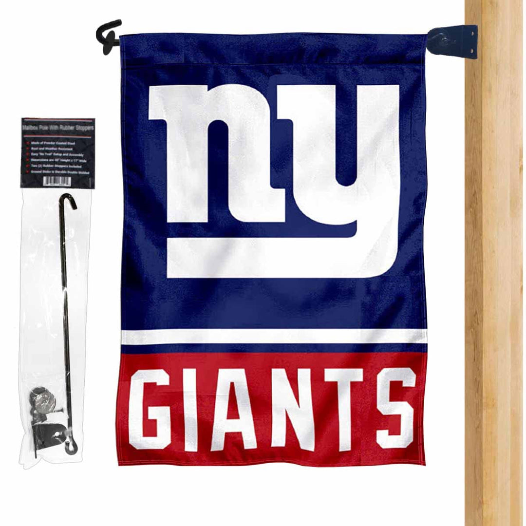 WinCraft Giants Gartenflagge und Briefkastenhalterung