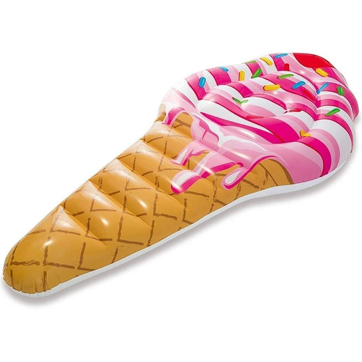 Intex 58762EU Luftmatratze, ''Ice Cream MAT'', 224 x 107 cm Single, Single