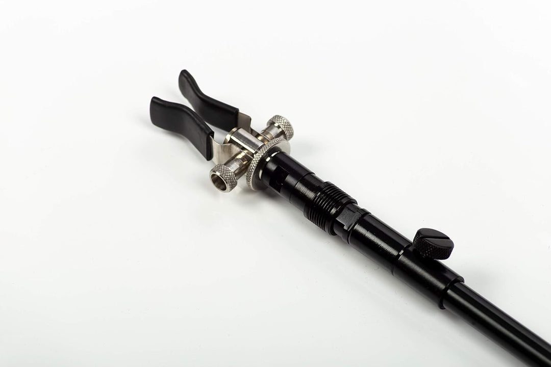 Zite Fishing Rutenhalter Set - 3 Stück Verstellbare Rutenauflagen - Aluminium Butt Grips Karpfen-Ang