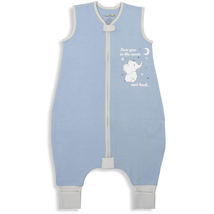 Mama Cheetah Baby Schlafsack, Bio-Baumwolle, Tragbare Babydecke, Schlafsack mit 2-Wege-Reissverschlu