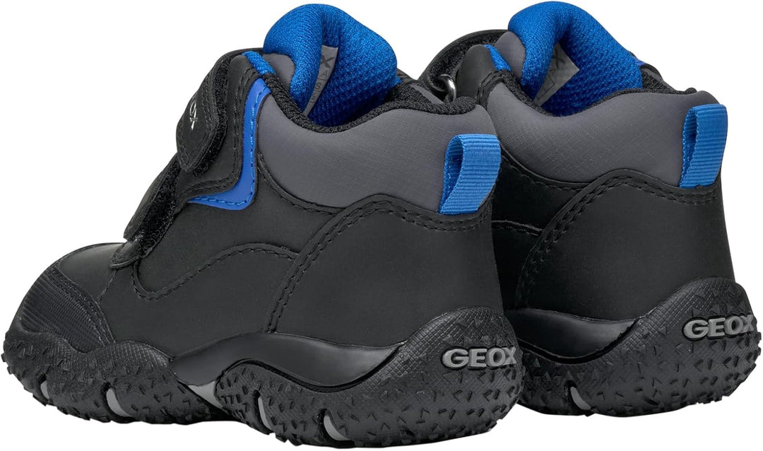 Geox Jungen B Baltic Boy B Abx ASneaker 25 EU Schwarz, 25 EU Schwarz