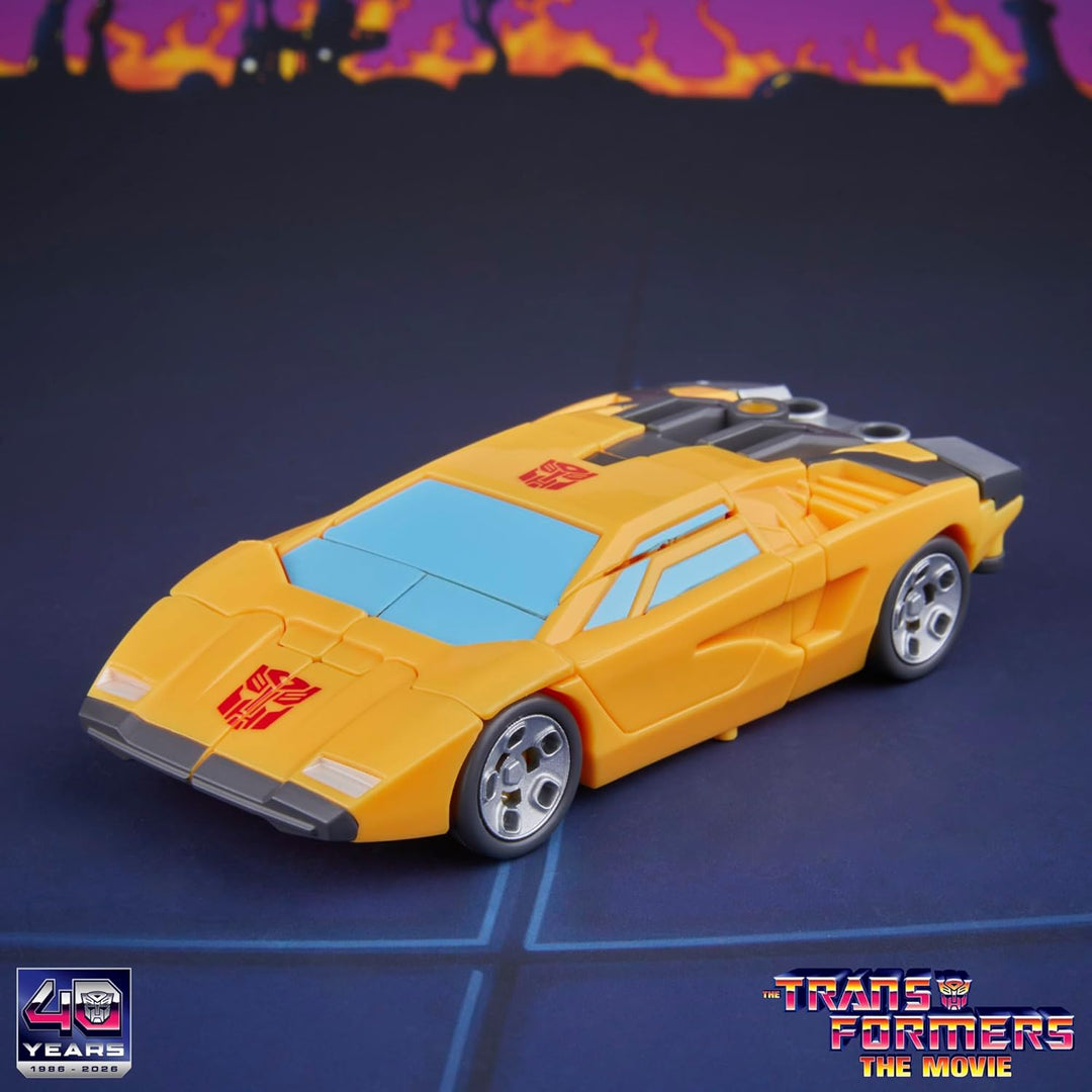 Transformers Studio Series Kampf um Cybertron Sunstreaker, verwandelbare Deluxe-Klasse Action-Figur