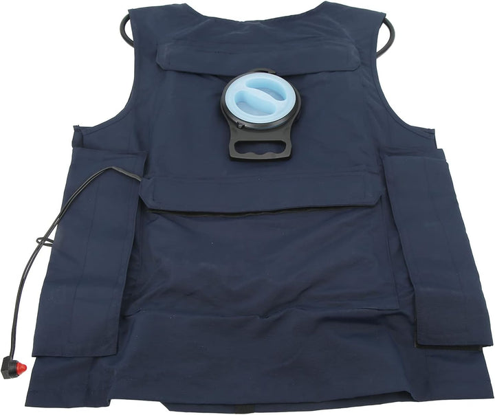 SALALIS Kühlweste Kühljacke Wasserzirkulationskühlung Polyester Einstellbare Dichtigkeit Kühlweste f