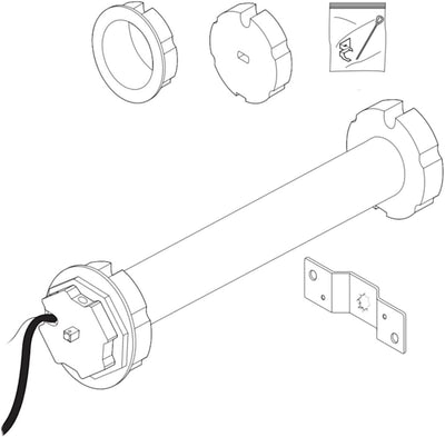 Schellenberg 20281 Smart Home Funk-Markisenmotor Premium 50 Nm, nachrüstbar bei Markisen bis 21 m² 5