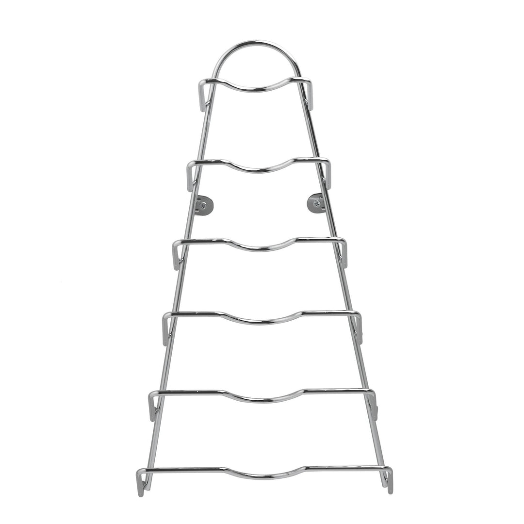 Weis Deckelhalter aus verchromten Metall in der Farbe Silber, Masse: 42cm x 23cm x 8cm, 02602