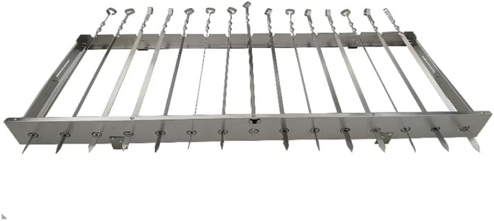 Neu walexo Spiessdreher (universell), incl. 15 Edelstahlspiesse mit verschiedenen Motoren (mit 5V US