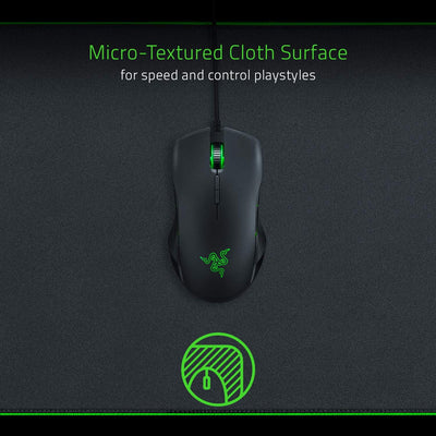 Razer Goliathus Extended Chroma - Extra grosse weiche XXL Gaming Maus-Matte mit RGB Beleuchtung (Kab