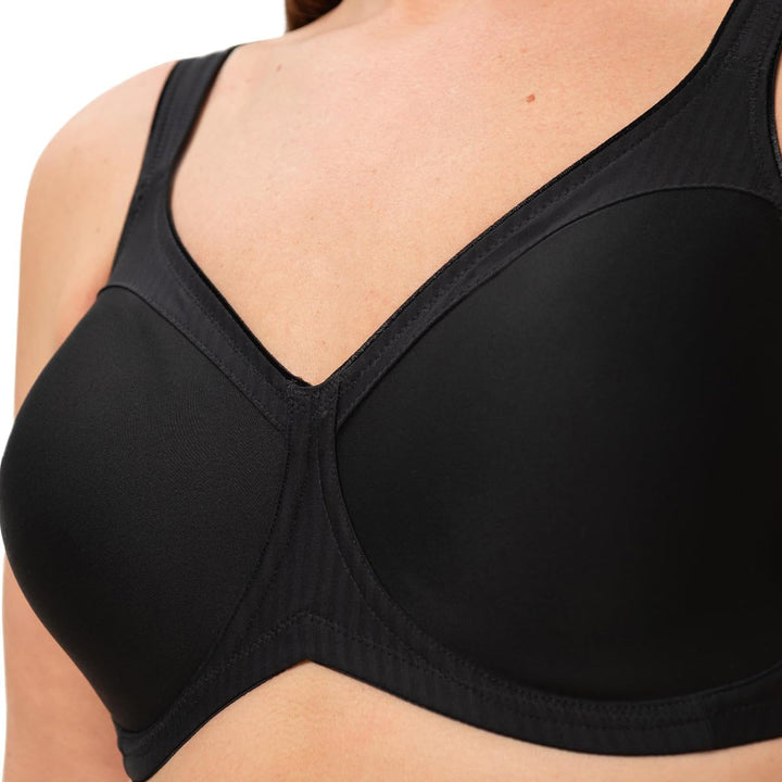 Triumph Damen Minimizer-BH Modern Soft+Cotton W01, mit Bügel, ohne Polsterung, Verstellbare Träger 7