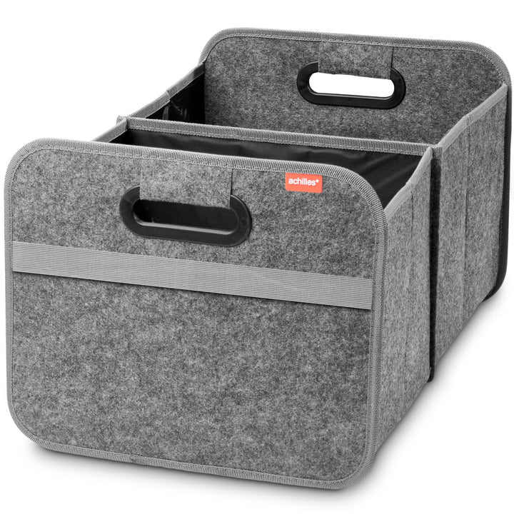 Achilles Auto-Faltbox XL - Kofferraumtasche Mit Grossem Stauraum - Grosse Filz-Einkaufstasche - Aufb