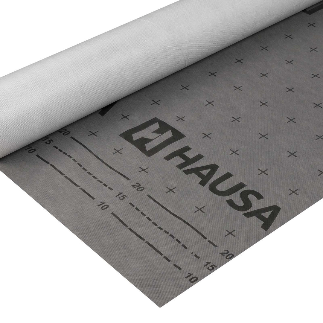 Unterspannbahn 100g/m² flexible dreilagige hochdiffusionsoffene Unterdeckbahn 3x1,5mx50m (225m²) rei