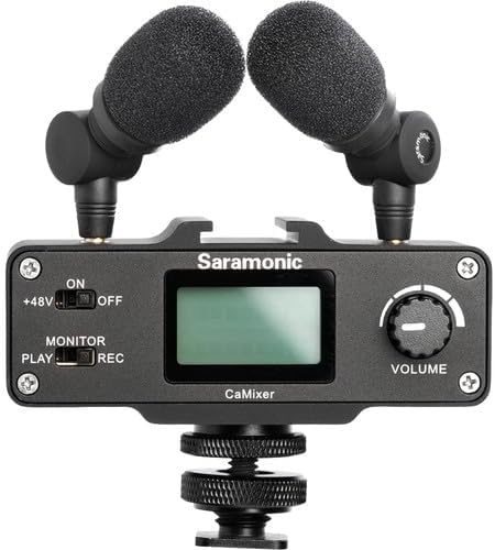 Saramonic SR-XM1 Mini-Mikrofon 3, 5 mm, Schwarz, SR-XM1