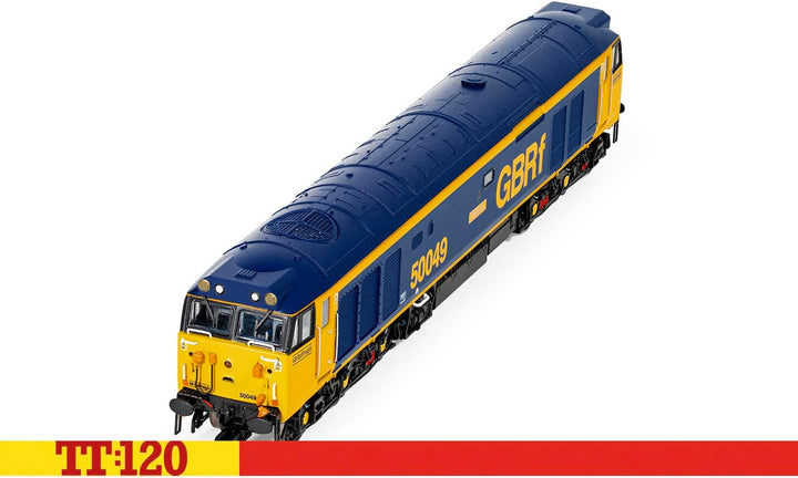 Hornby TT:120 TT3015M GBRf Klasse 50 Co-Co 50049 Defiance Diesellokomotive