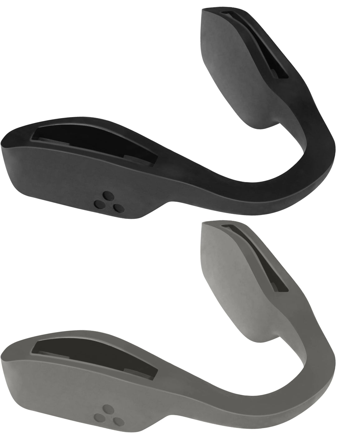 BlazerBuck Ersatz-Nasenpolster für Oakley OX8028 OX8171 OX8032 OX8161 Brille Schwarz/Grau