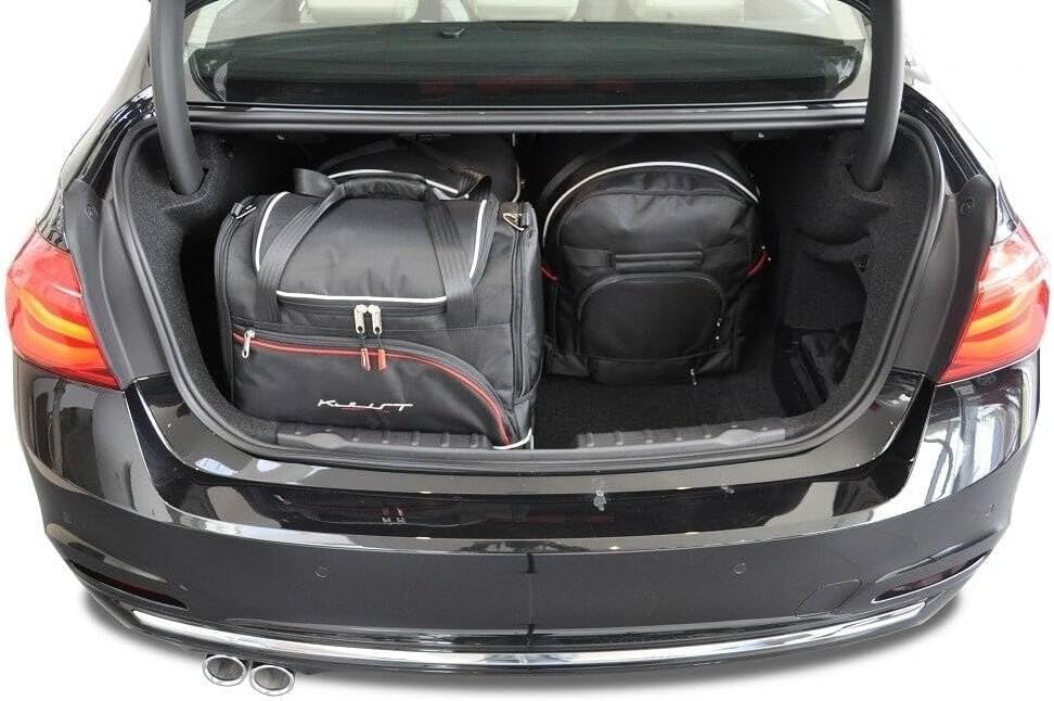 KJUST Dedizierte Reisetaschen 4 stk kompatibel mit BMW 3 LIMOUSINE F30 2012-2018