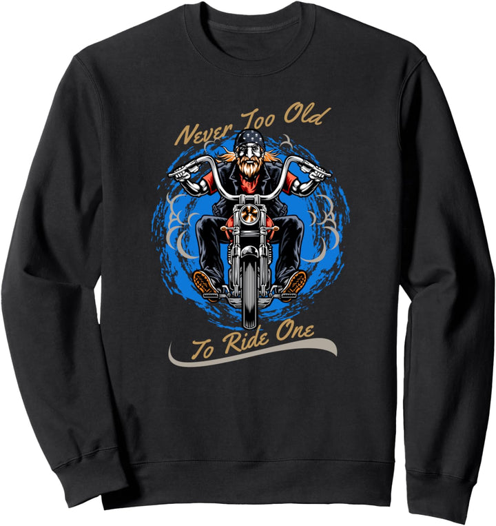 Motorrad - Biker und Motorradfahrer Sweatshirt