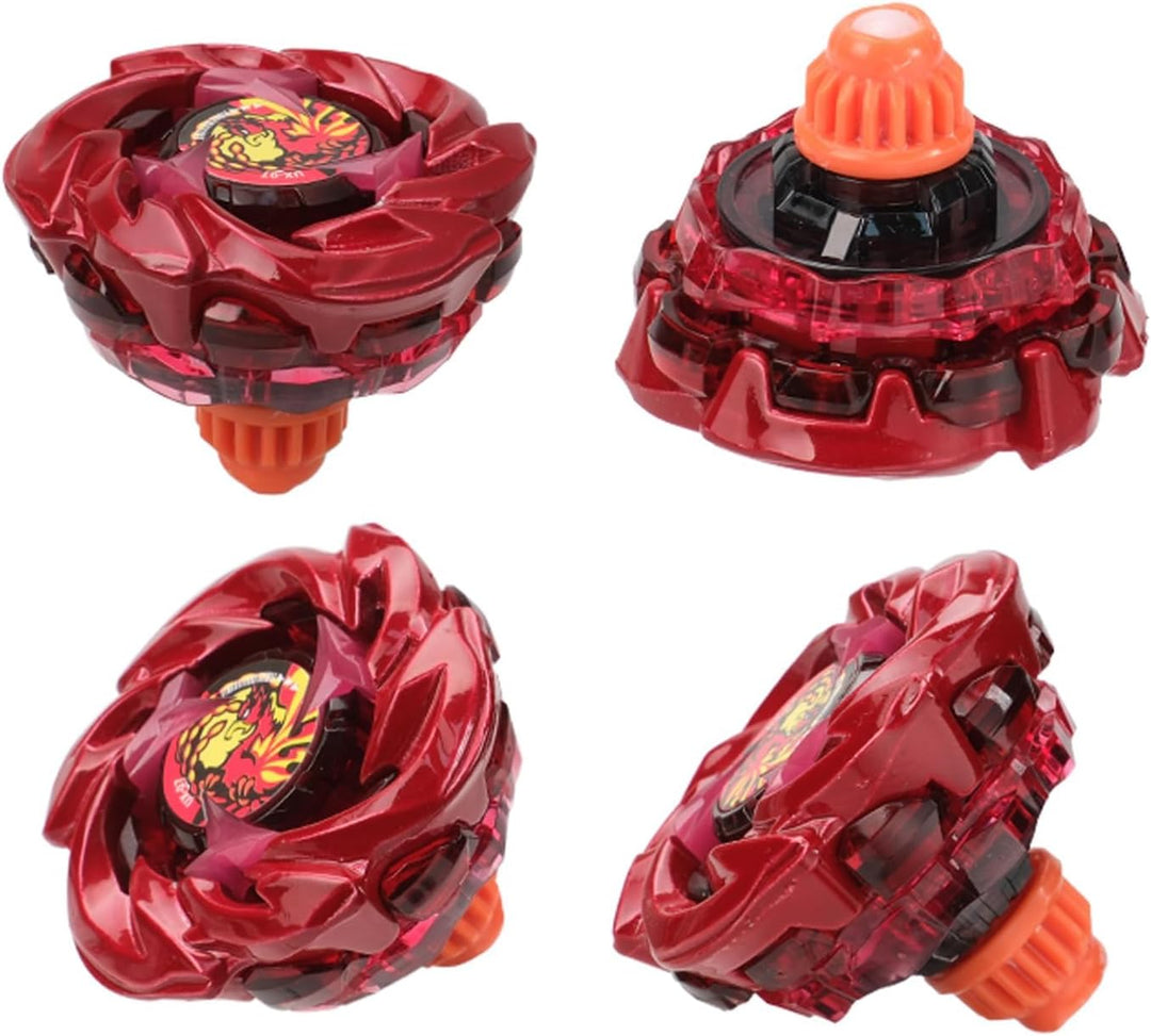 kreisel X Battle Set, 6 rechte Gryo und 2 X Launhcers, Great Starter Gyro Pack für Jungen Spielzeug