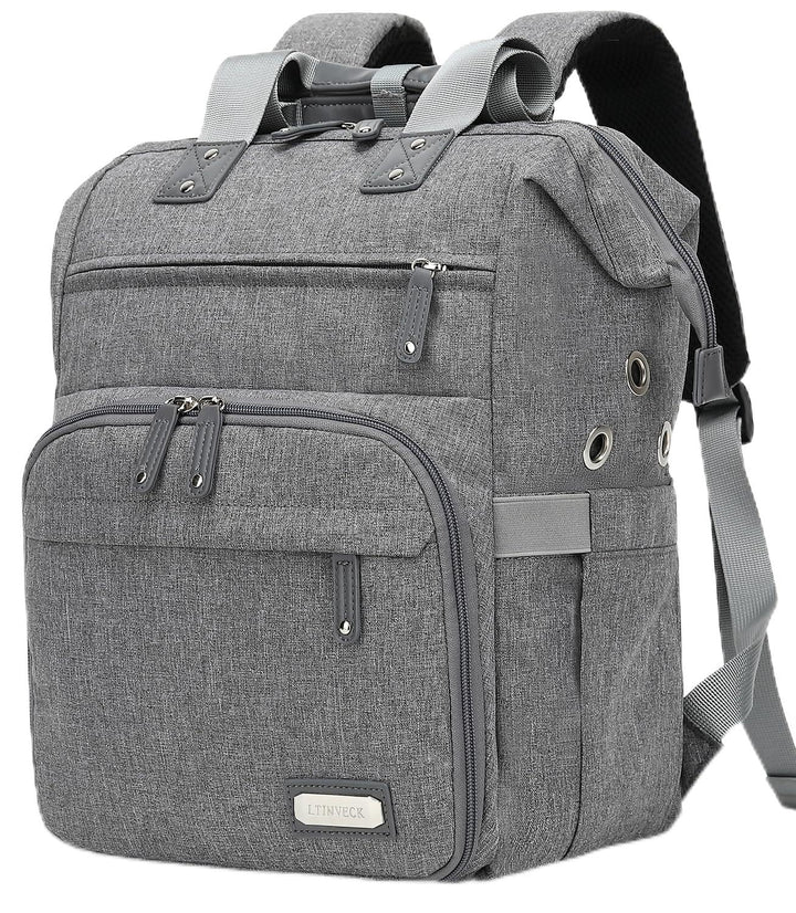 Stricktasche Rucksack, Garnaufbewahrung, Organizer, Reise-Häkeltasche mit USB-Ladeanschluss, grosse