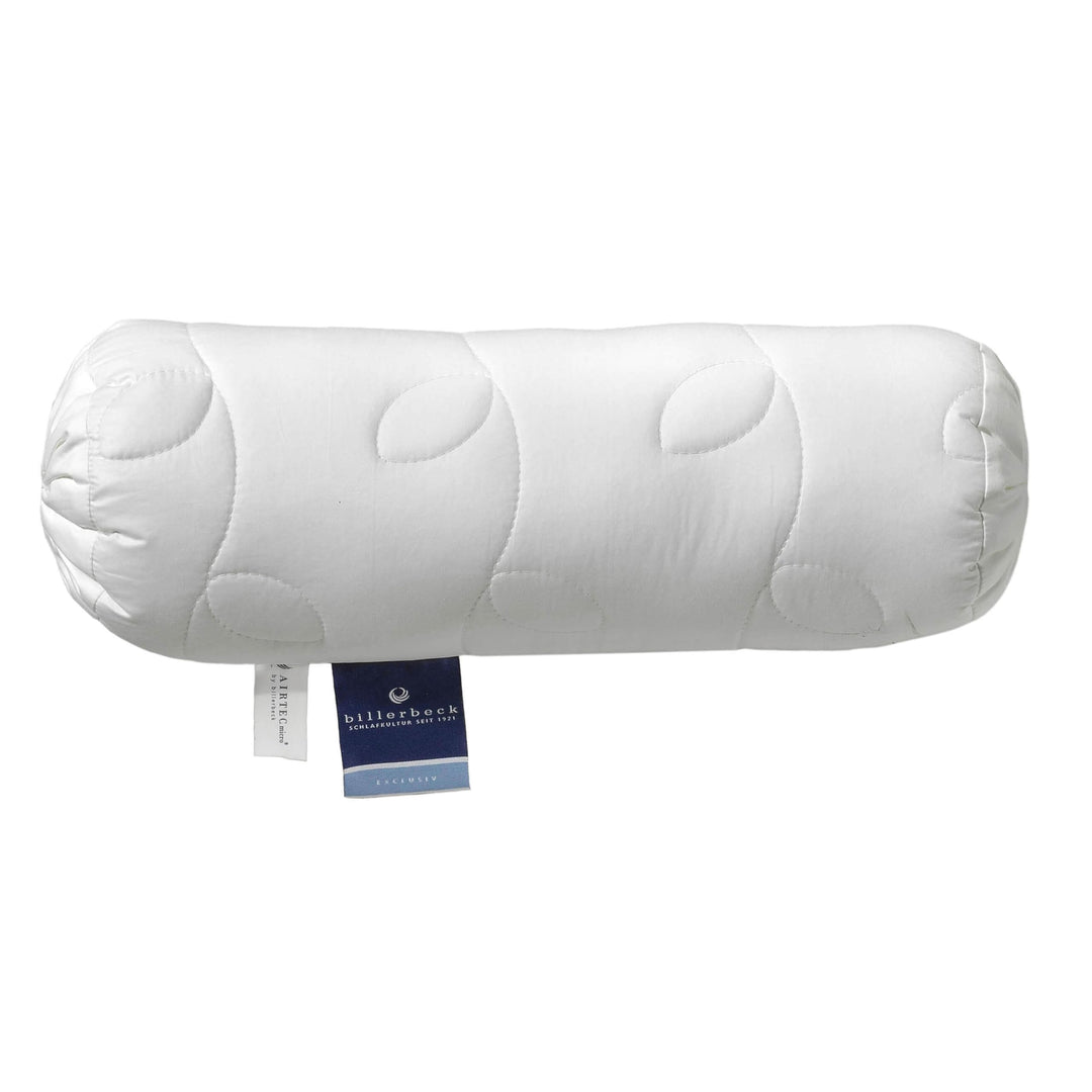 Billerbeck Faserkissen | Belair | 40 x 15 cm | Nackenrolle | atmungsaktiv | 100% Baumwolle | bis 60°