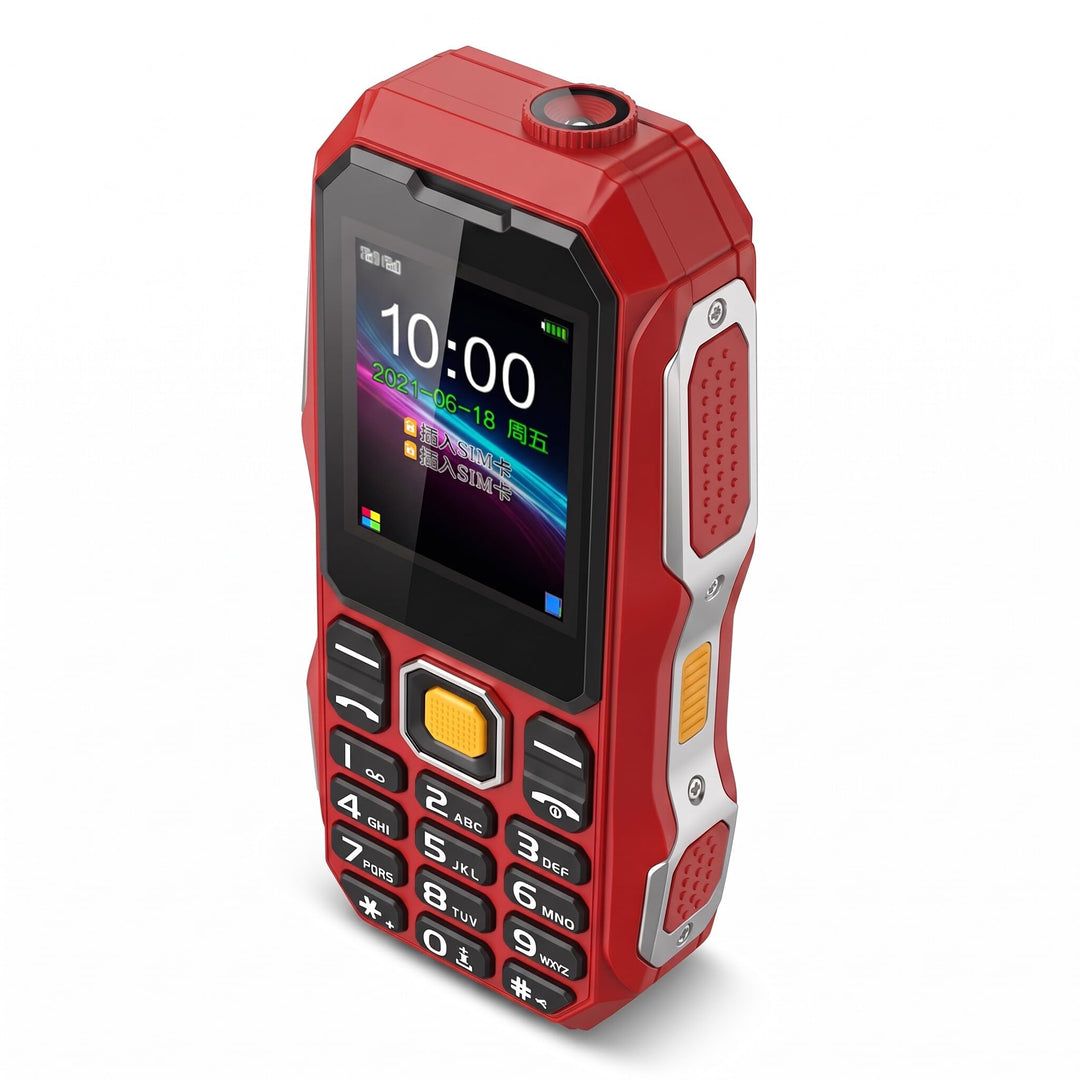 Mobiltelefon mit Grossen Tasten für Senioren, GSM-Entsperrtes Mobiltelefon, 1,8-Zoll-Bildschirm, Tel