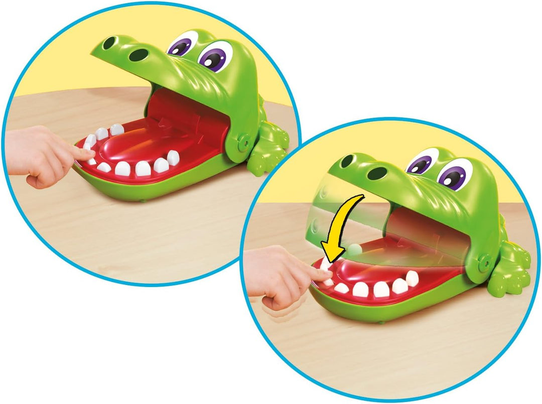 Hasbro Kroko Doc, Geschicklichkeitsspiel für Vorschulkinder Kroko Doc Single, Kroko Doc Single
