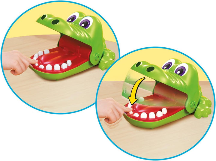 Hasbro Kroko Doc, Geschicklichkeitsspiel für Vorschulkinder Kroko Doc Single, Kroko Doc Single