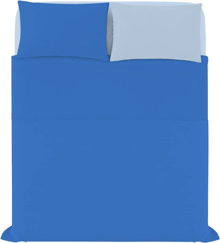 Italienisch Doppel-Bettwäsche Bettwäsche blau 250 x 300 cm 250 x 300 cm Hellblau, 250 x 300 cm Hellb