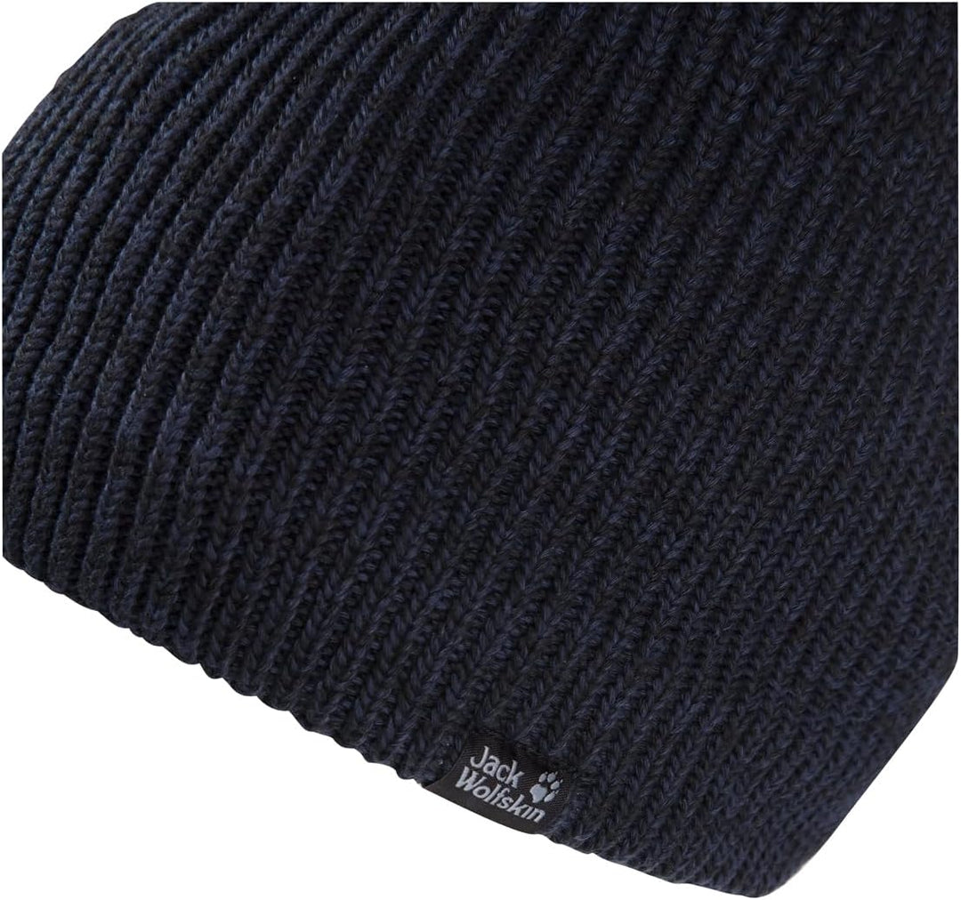 Jack Wolfskin Unisex Beanie-Mütze Feldberg Beanie M Schwarz, M Schwarz