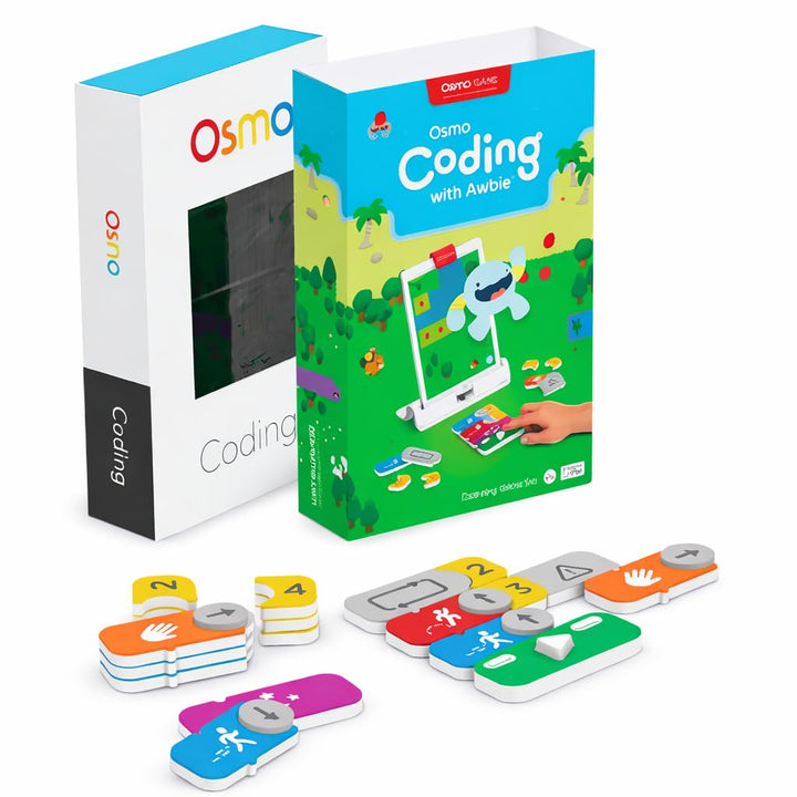 Osmo - Coding Family Bundle für iPad & Fire-Tablet - 3 Lernspiele - 5-10+ Jahre - spielend Programmi