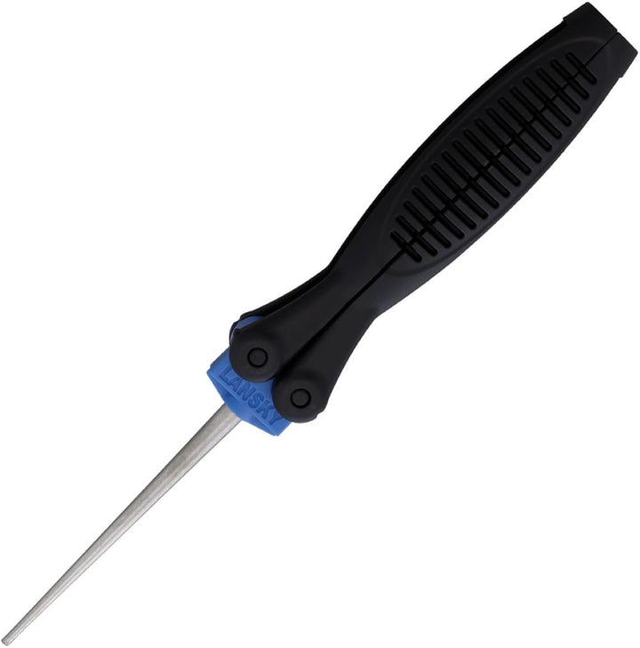 Lansky - Schärfgerät (Typ Diamant, klappbar) schwarz - Fine Grit Sharpening Rod, schwarz - Fine Grit